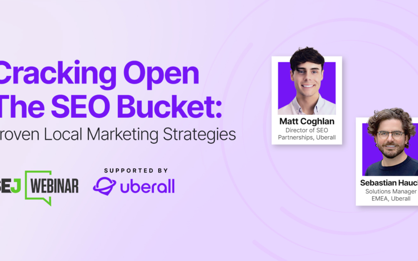 Cracking Open The SEO Bucket: Proven Local Marketing Strategies