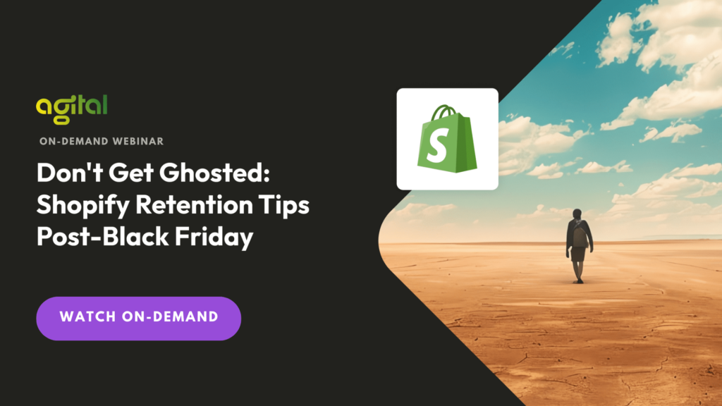 Watch on-demand: Shopify retention tips post-black Friday