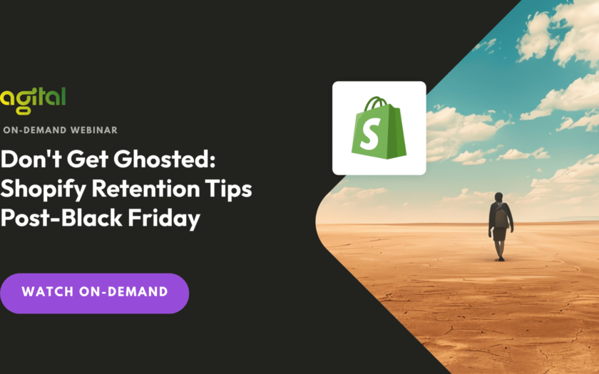 Watch on-demand: Shopify retention tips post-black Friday