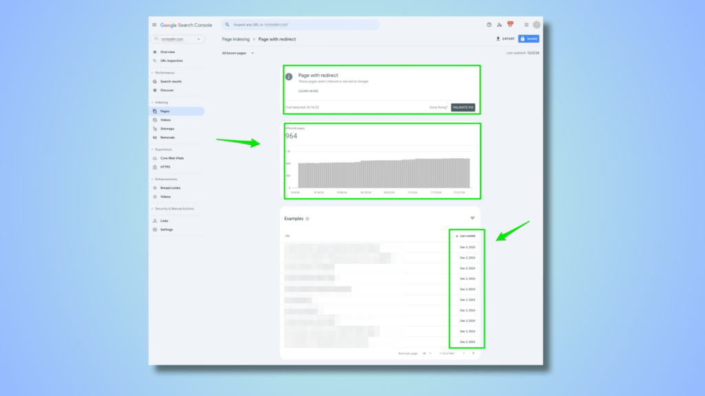 How to fix the ‘Page with redirect’ error in Google Search Console