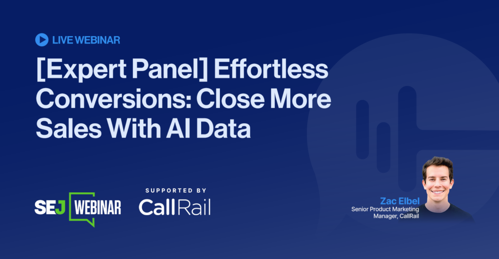 [Expert Panel] Effortless Conversions: Close More Sales With AI Data [Webinar]