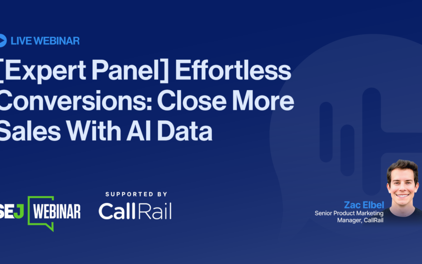 [Expert Panel] Effortless Conversions: Close More Sales With AI Data [Webinar]