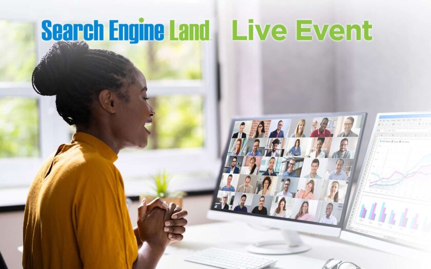 Search Engine Land Live Event Sign Up Now